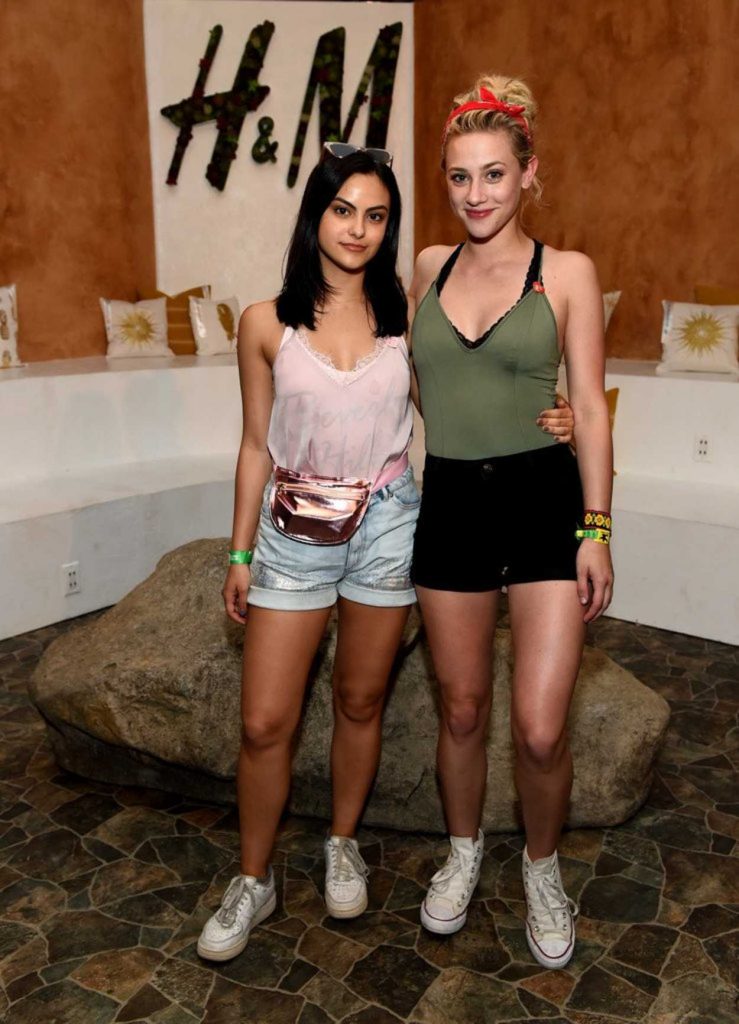 Camila Mendes Attends H&M Loves Coachella Tent During the Coachella Valley Music and Arts Festival in Indio 04/14/2017-3
