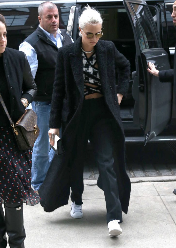 Cara Delevingne Was Seen Out in New York City 03/29/2017-2