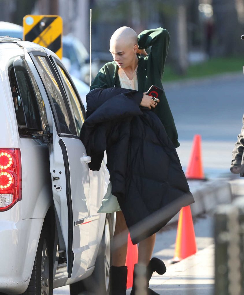 Cara Delevingne Was Spotted on the Set of Life in a Year in Toronto 04/24/2017-4
