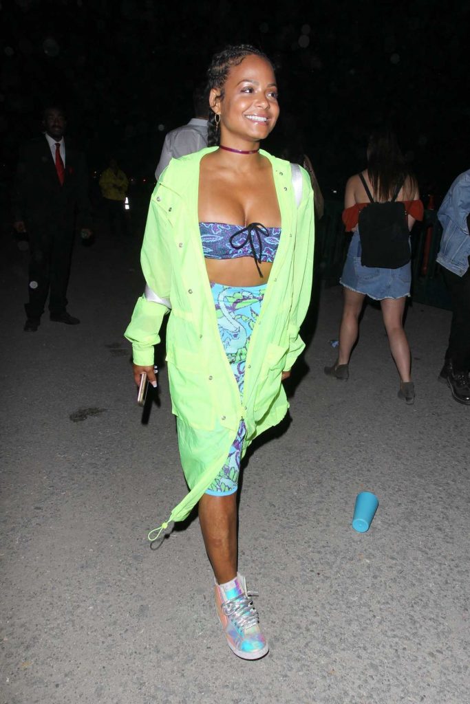 Christina Milian Arrives at Coachella's Neon Carnival Party in Thermal 04/15/2017-1