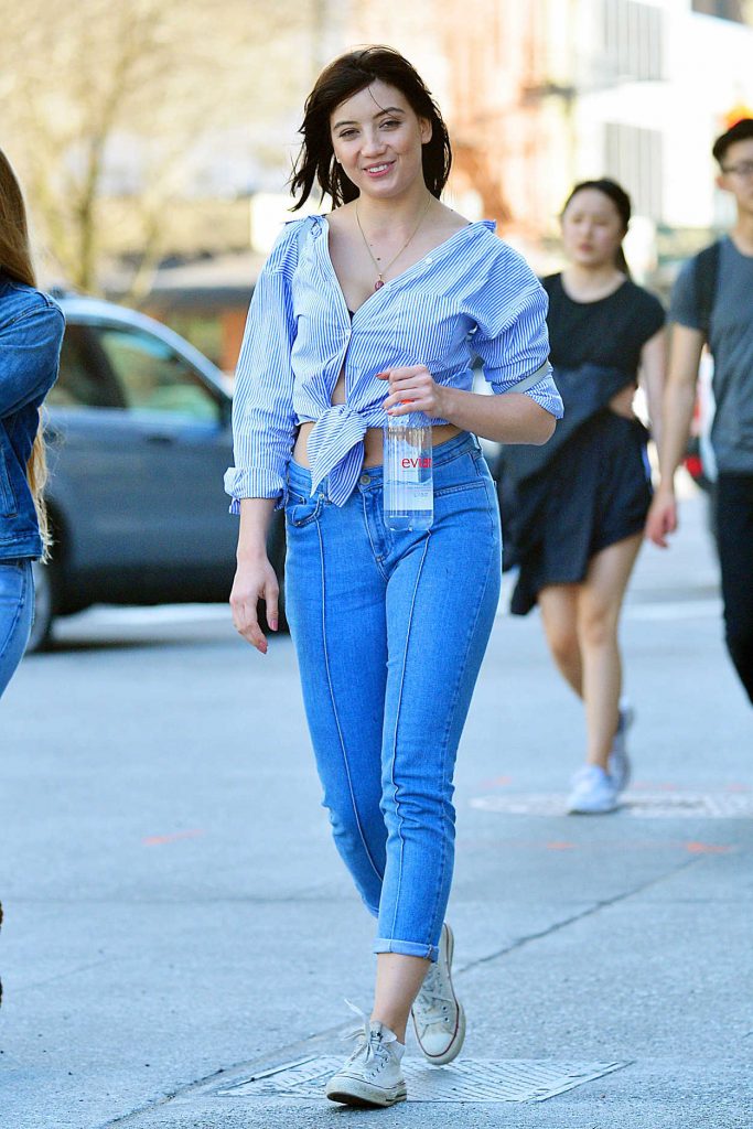 Daisy Lowe Was Seen Out in SoHo, New York 04/08/2017-2
