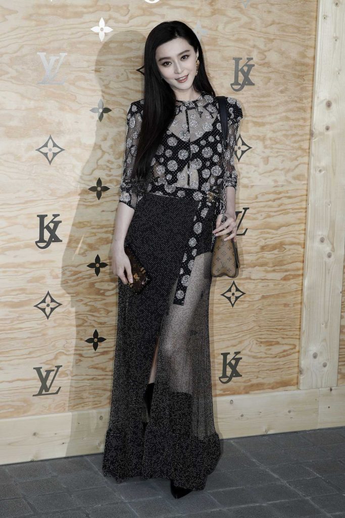 Fan Bingbing at the Louis Vuitton Dinner Party at the Louvre in Paris 04/11/2017-3