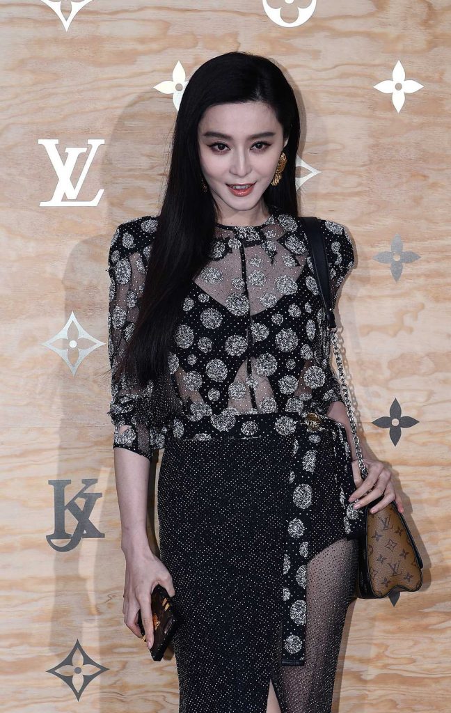 Fan Bingbing at the Louis Vuitton Dinner Party at the Louvre in Paris 04/11/2017-4