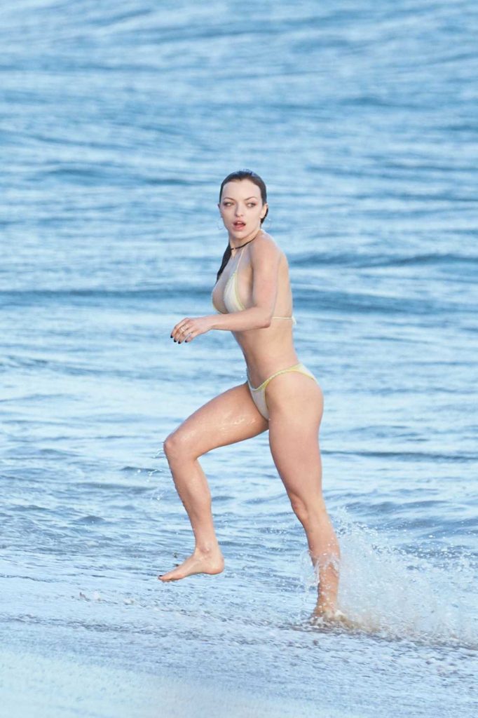 Francesca Eastwood in Bikini at the Beach in Malibu 03/30/2017-5