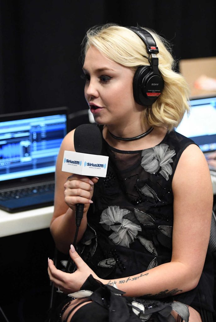 RaeLynn at the Highway Channel Broadcasts Backstage at T-Mobile Arena in Las Vegas 03/31/2017-4