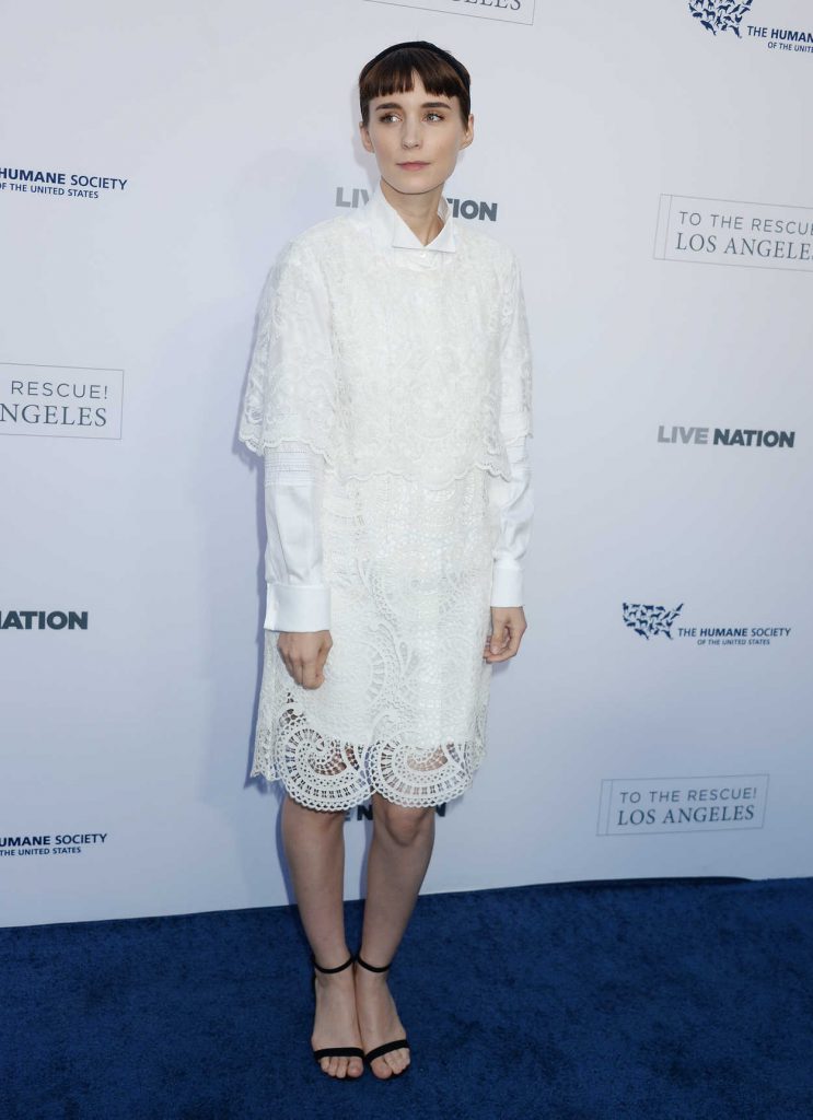 Rooney Mara at the Humane Society of the United States' Annual to the Rescue! Los Angeles Benefit in Hollywood 04/22/2017-2