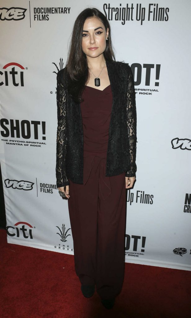 Sasha Grey at the Shot! The Psycho-Spiritual Mantra of Rock Premiere in Los Angeles 04/04/2017-1