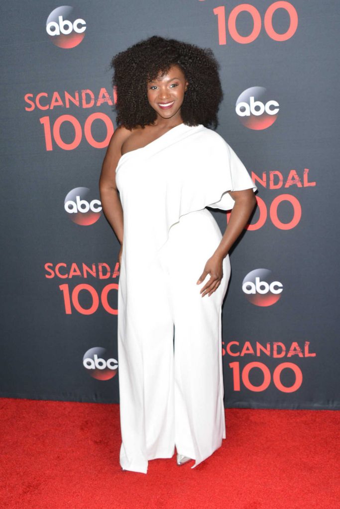 Saycon Sengbloh at ABC's Scandal 100th Episode Celebration in West Hollywood 04/08/2017-3