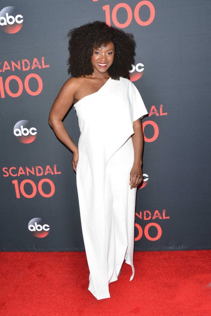 Saycon Sengbloh at ABC's Scandal 100th Episode Celebration in West Hollywood 04/08/2017-4