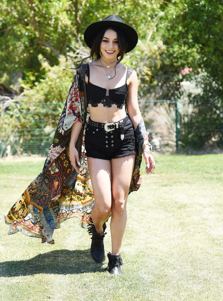 Vanessa Hudgens Arrives at Coachella Valley Music and Arts Festival in Indio 04/14/2017-3