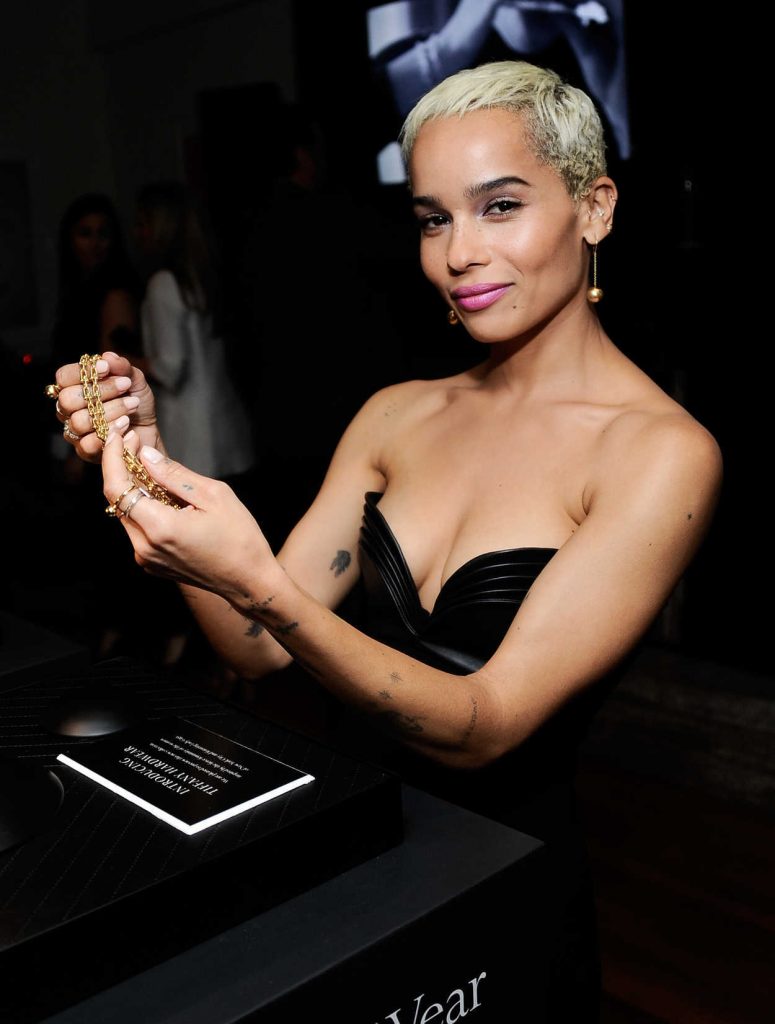 Zoe Kravitz at the Tiffany and Co. HardWear Event in Los Angeles 04/26/2017-3