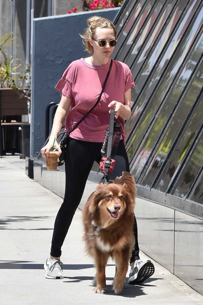 Amanda Seyfried Walkes Her Dog in West Hollywood 05/16/2017-4