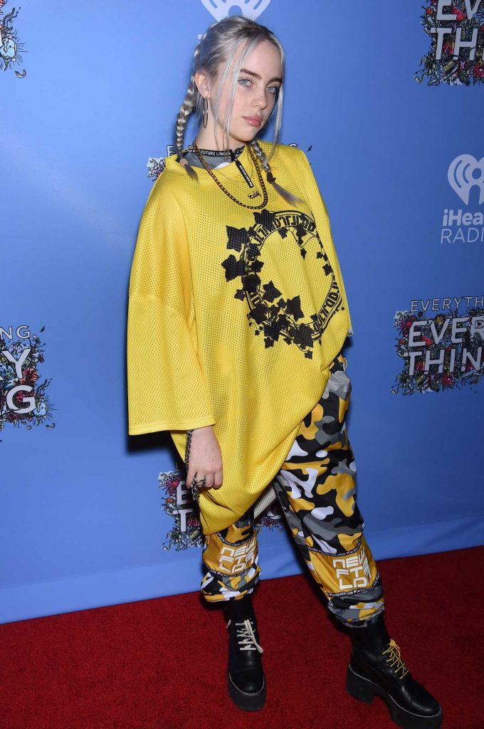 Billie Eilish at Everything, Everything Screening in Los Angeles 05/06/2017-2