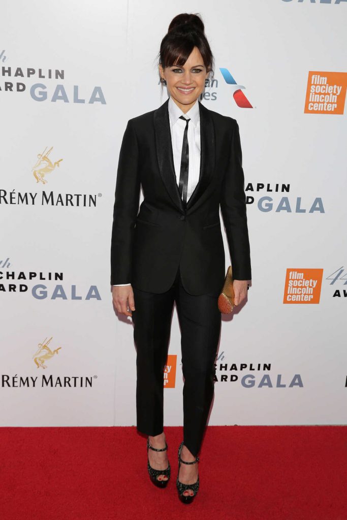 Carla Gugino at the 44th Chaplin Award Gala in New York 05/08/2017-1