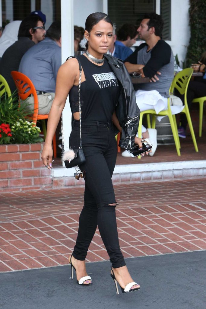 Christina Milian Was Seen Out in Los Angeles 05/10/2017-2