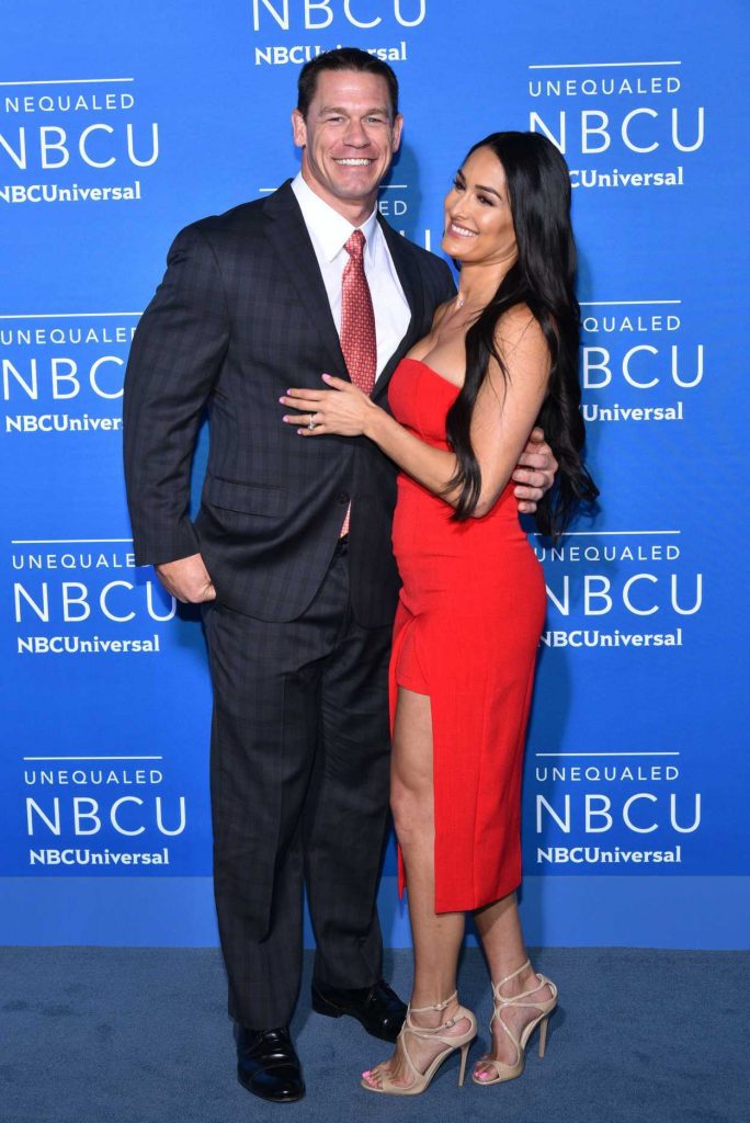 Nikki Bella at the NBCUniversal Upfront in New York City 05/15/2017-3