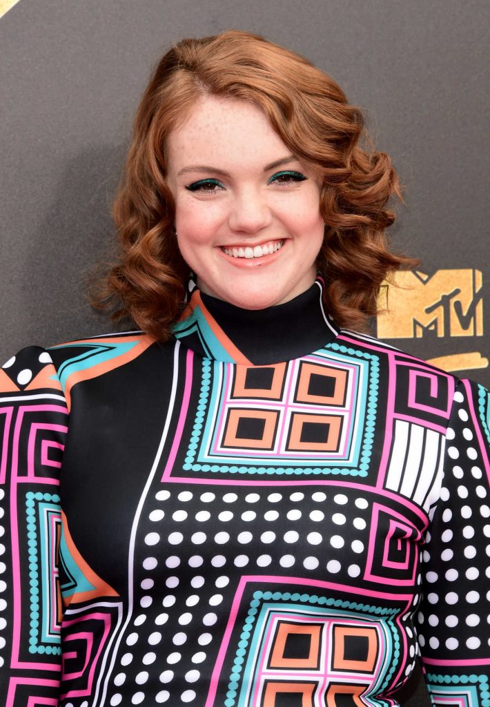 Shannon Purser at 2017 MTV Movie and TV Awards in Los Angeles 05/07/2017-5