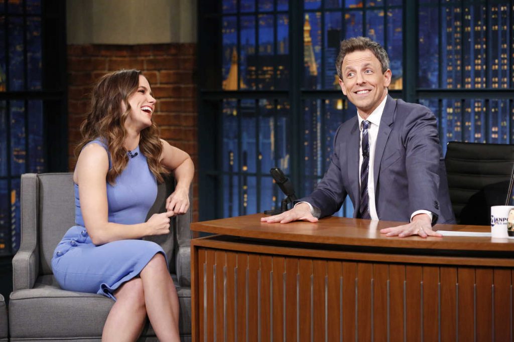 Sophia Bush at the Late Night With Seth Meyers in New York City 05/10/2017-4