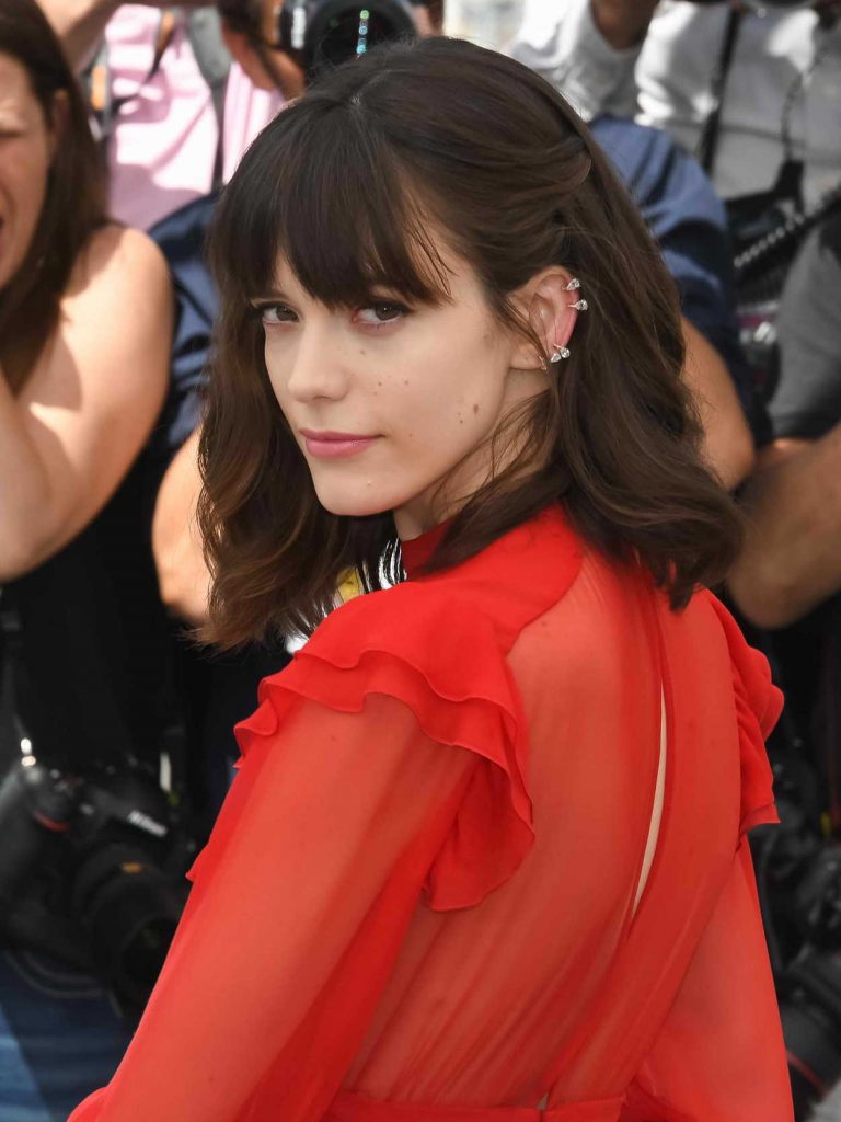 Stacy Martin at the Le Redoutable Photocall During the 70th Annual Cannes Film Festival 05/21/2017-5