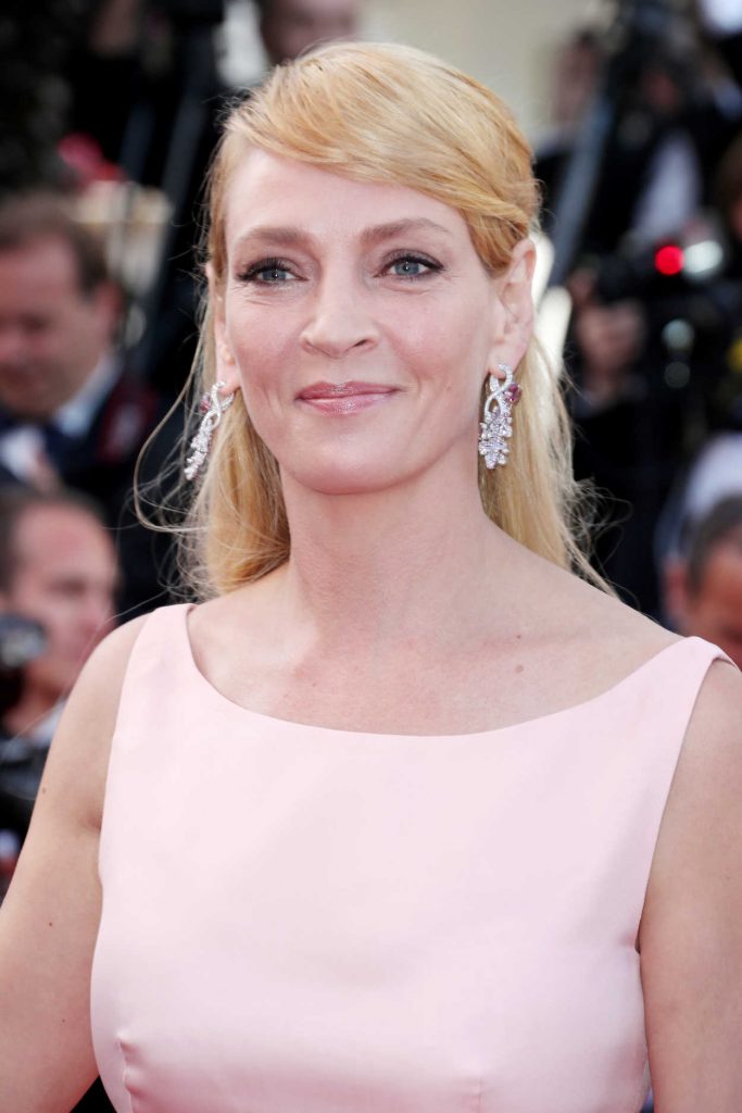 Uma Thurman at Anniversary Soiree During the 70th Cannes Film Festival 05/23/2017-5