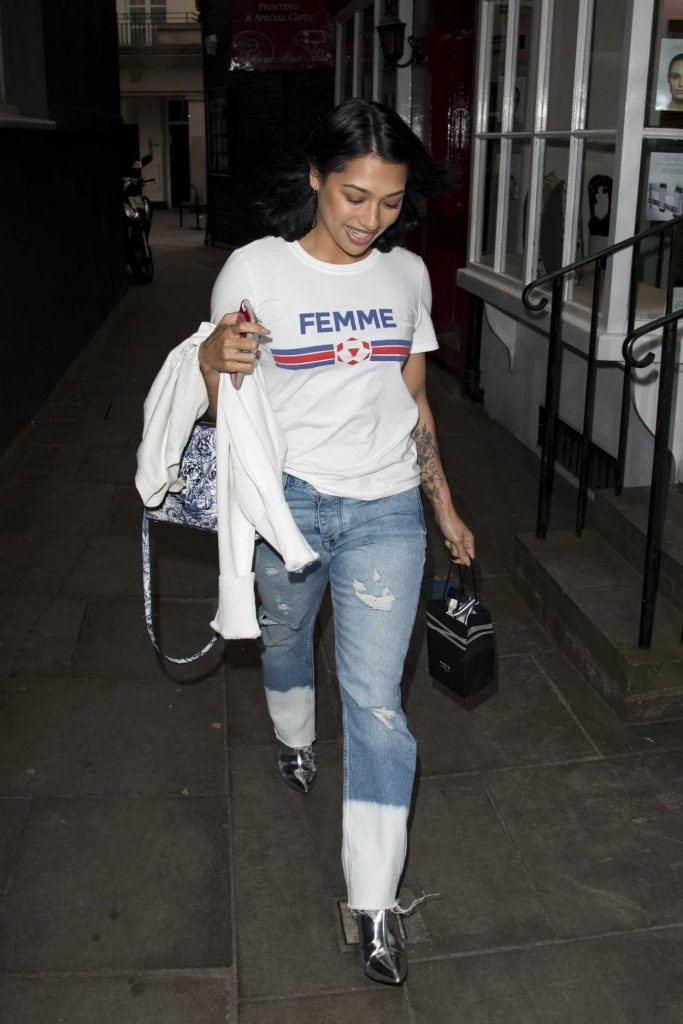 Vanessa White at the Mollie King's Birthday at Mews of Mayfair in London 05/24/2017-2