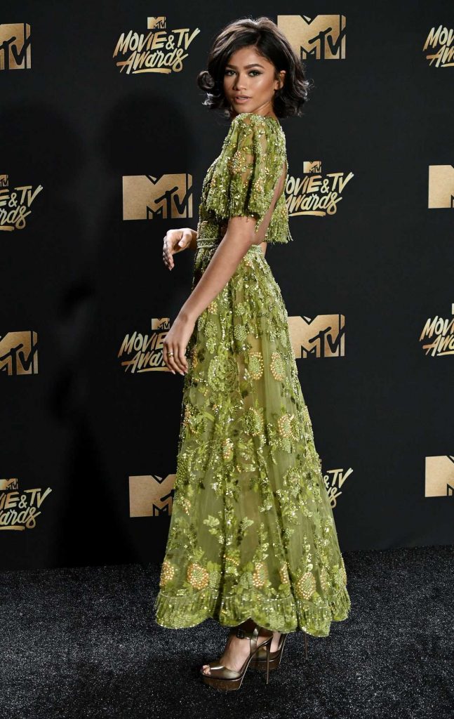 Zendaya at 2017 MTV Movie and TV Awards in Los Angeles 05/07/2017-3