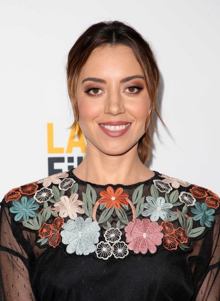 Aubrey Plaza at The Little Hours Screening During the LA Film Festival in Culver City 06/19/2017-5