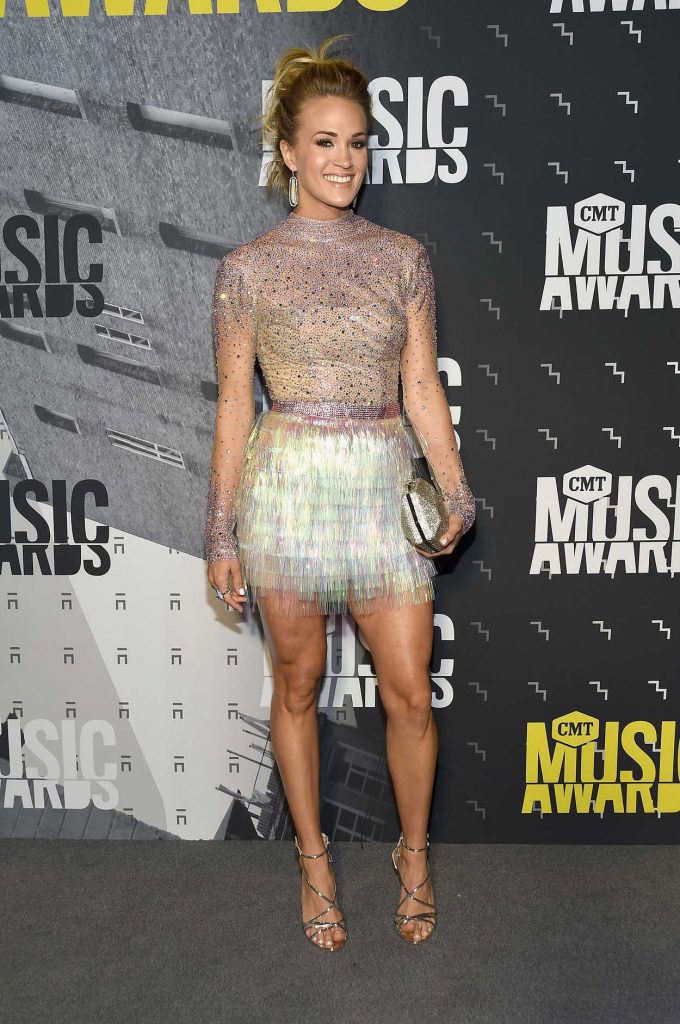 Carrie Underwood at the 2017 CMT Music Awards at the Music City Center in Nashville 06/07/2017-3