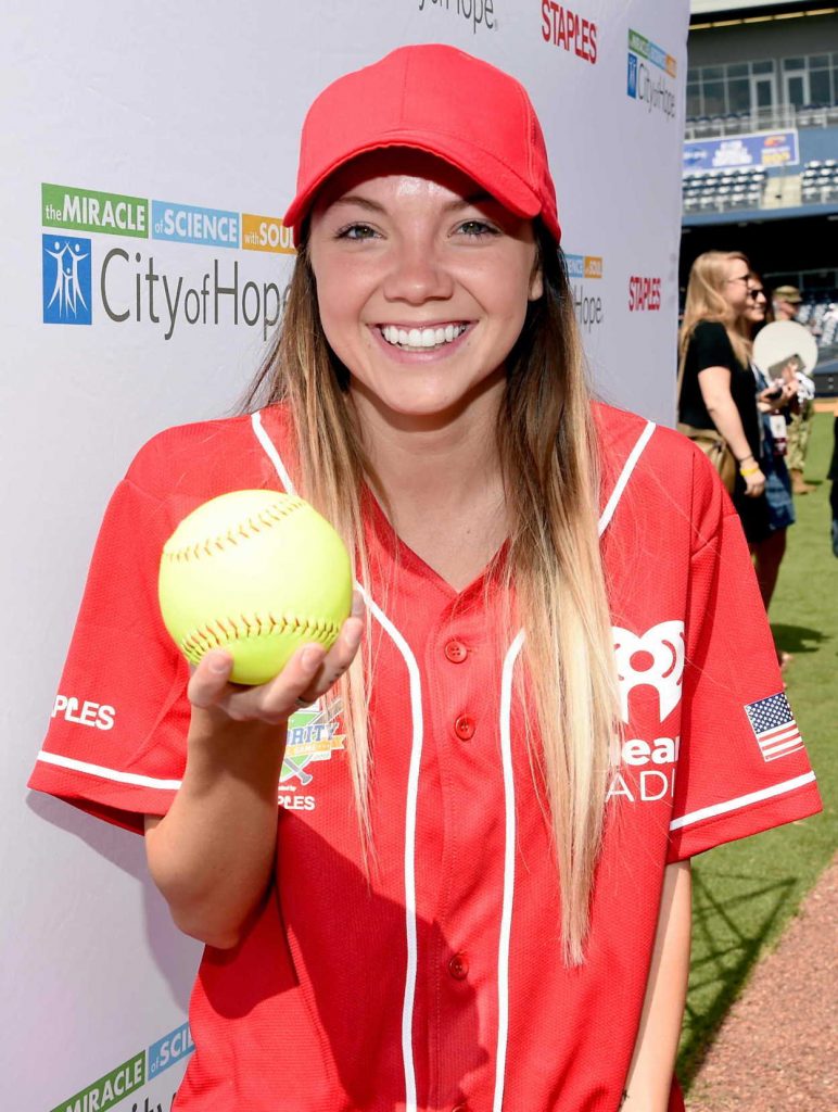 Danielle Bradbery at the 27th Annual City of Hope Celebrity Softball Game in Nashville 06/10/2017-3