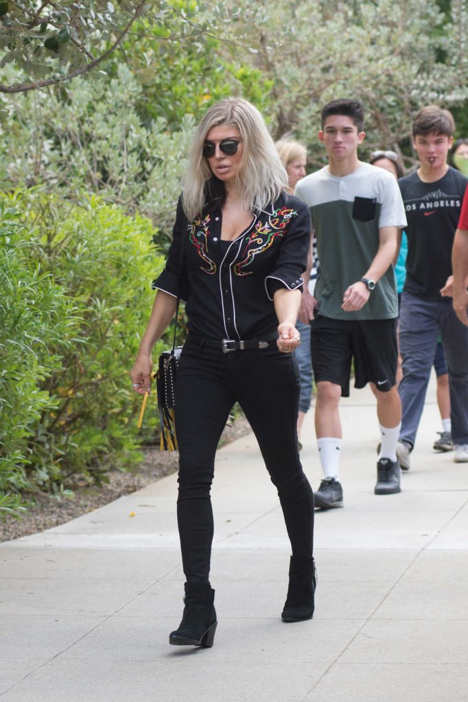 Fergie Heads to the Church in Los Angeles 06/11/2017-1