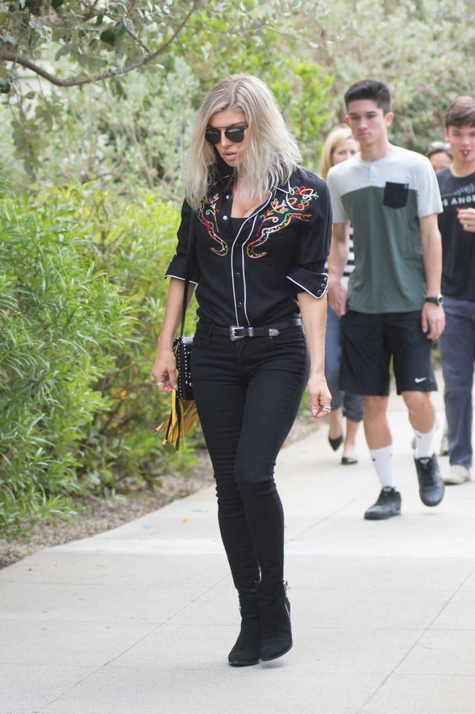 Fergie Heads to the Church in Los Angeles 06/11/2017-2