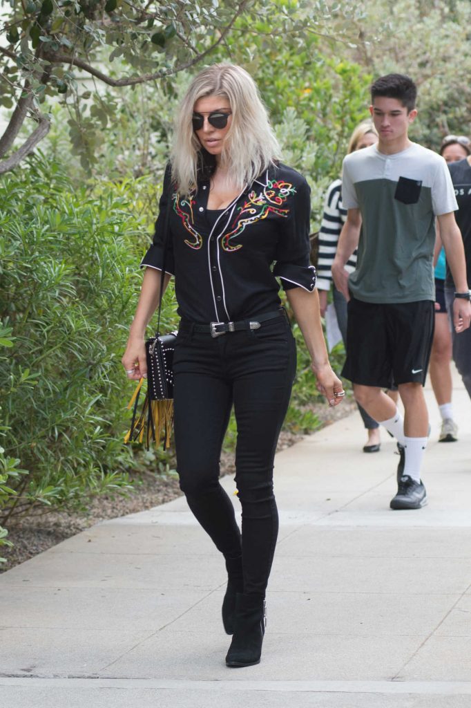 Fergie Heads to the Church in Los Angeles 06/11/2017-3
