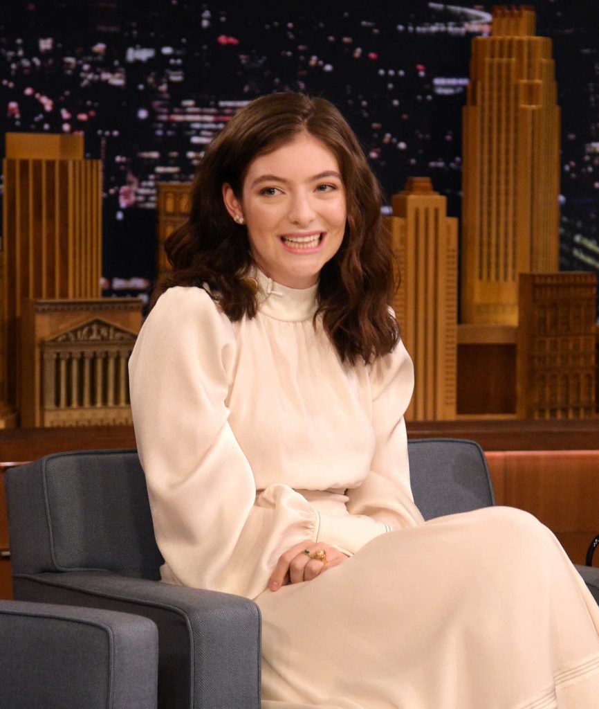 Lorde Visits The Tonight Show Starring Jimmy Fallon in New York 06/15/2017-3