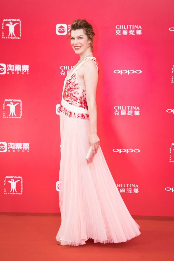 Milla Jovovich at the Closing Ceremony of 20th Shanghai International Film Festival 06/25/2017-3