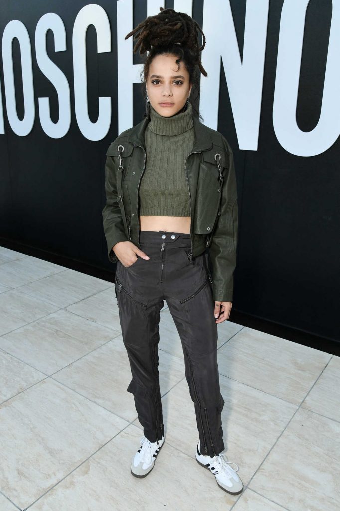 Sasha Lane at the Moschino 2018 Menswear and Women's Resort Collection Presentation in Los Angeles 06/08/2017-1