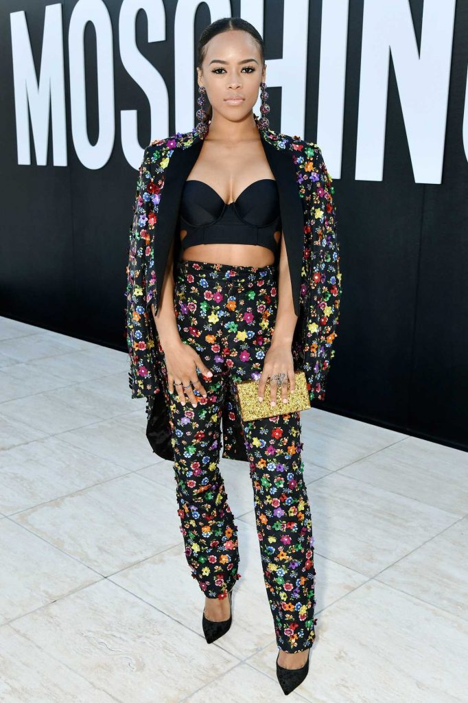 Serayah at the Moschino 2018 Menswear and Women's Resort Collection Presentation in Los Angeles 06/08/2017-1