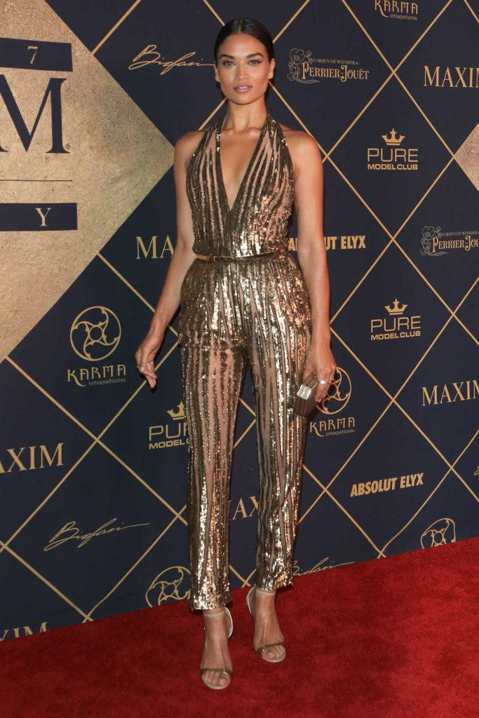 Shanina Shaik Arrives to The Maxim Hot 100 Event in Hollywood 06/24/2017-2