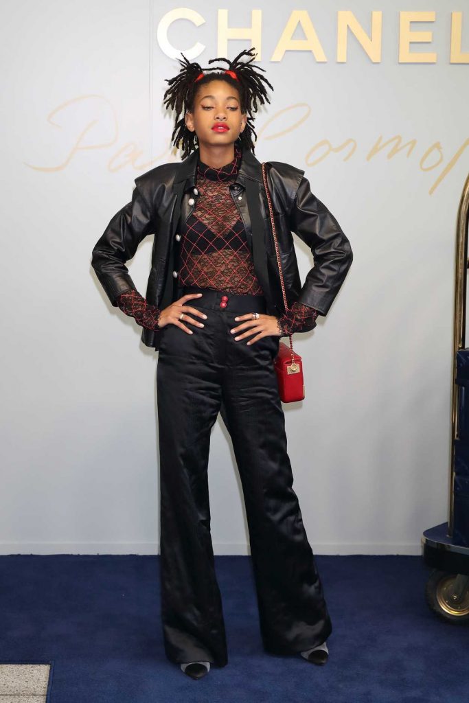 Willow Smith at the Chanel Metiers d'Art Collection Presentation in Tokyo 05/31/2017-3