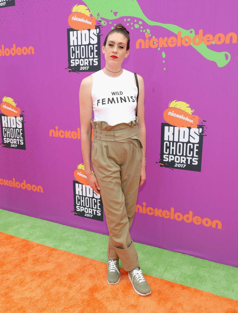 Breanna Stewart at the Nickelodeon Kids' Choice Sports Awards in Los Angeles 07/13/2017-1