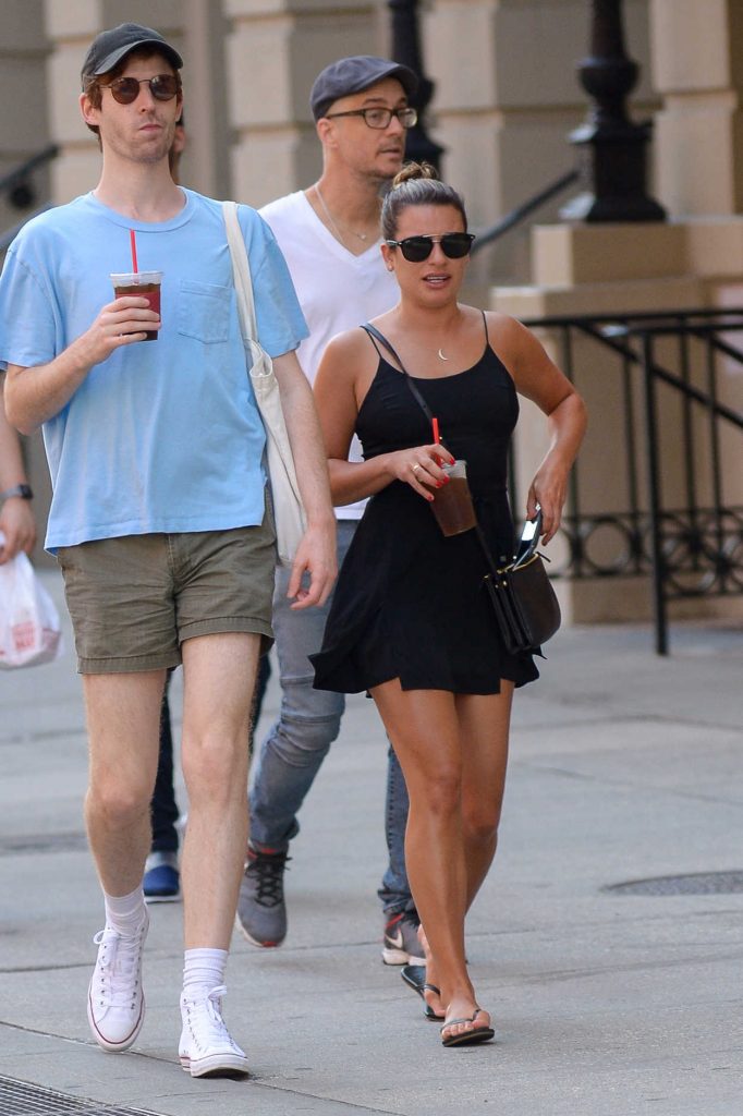 Lea Michele Was Seen in Downtown Manhattan 07/18/2017-4