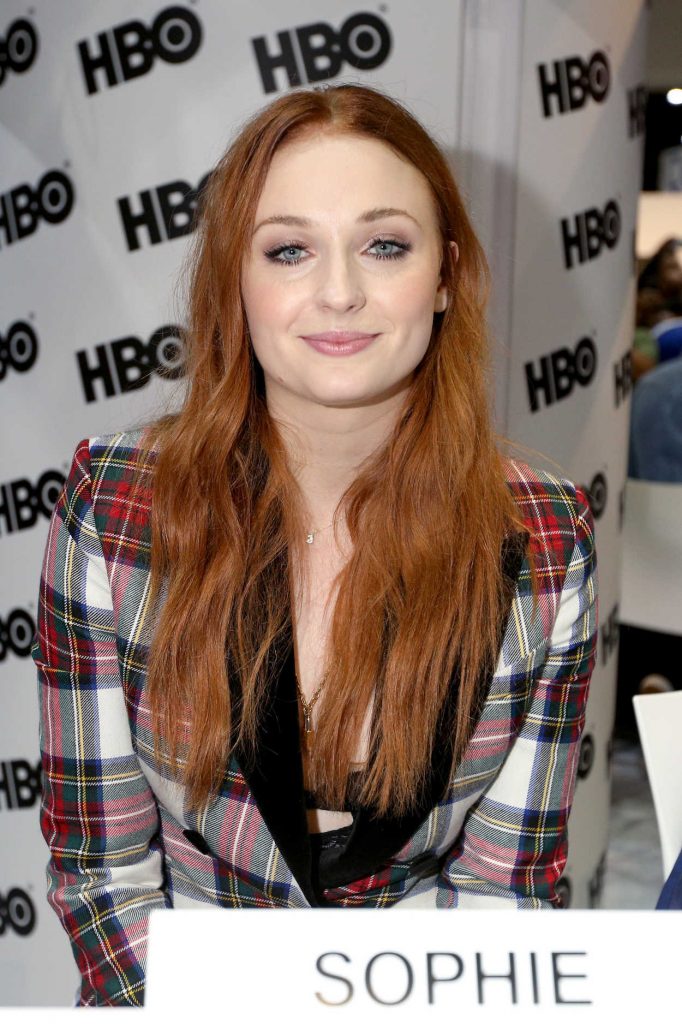 Sophie Turner at the Game of Thrones Autograph Signing During the San Diego Comic-Con International 07/21/2017-3
