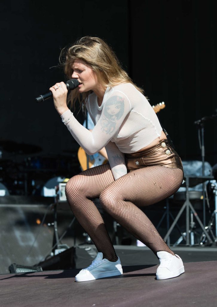 Tove Lo Performs At The British Summer Time Festival At Hyde Park In