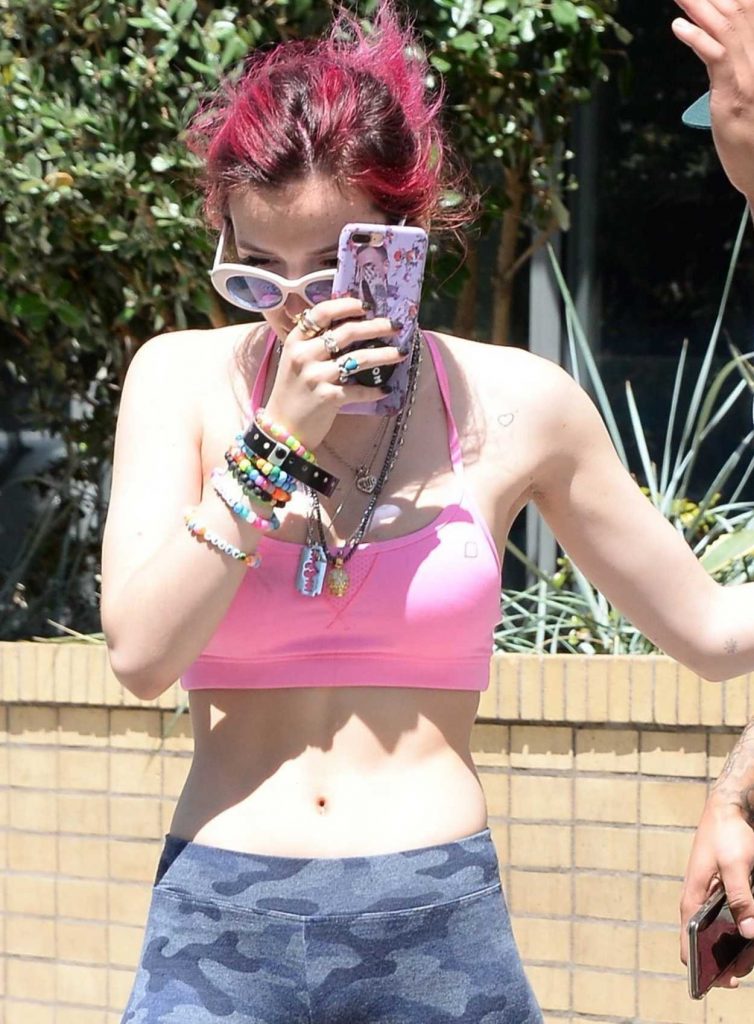 Bella Thorne Goes to the Gym in Los Angeles 08/10/2017-4