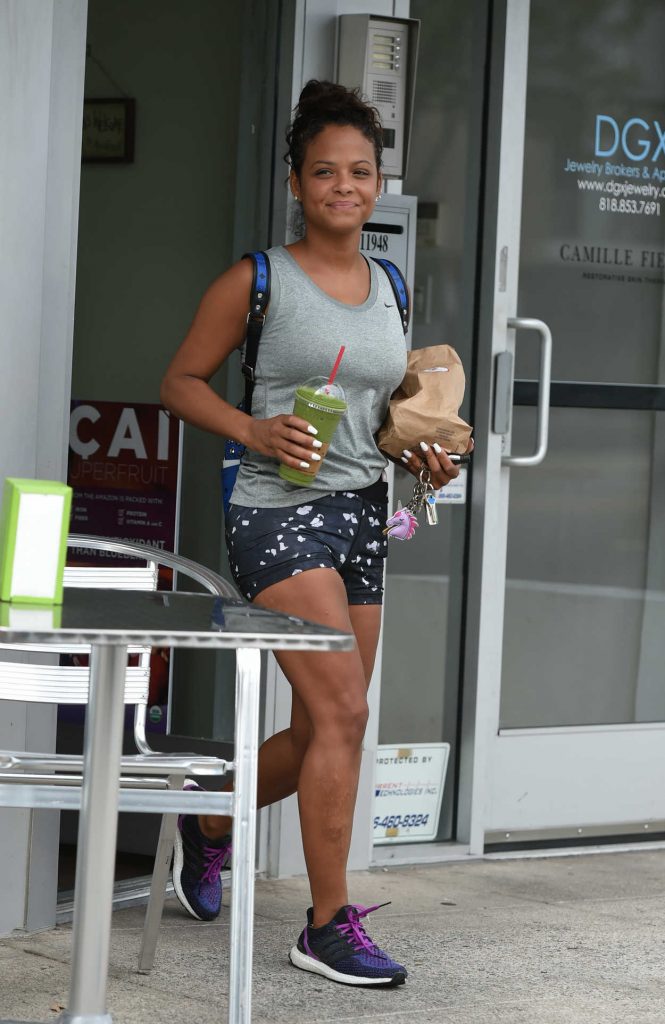 Christina Milian Goes Shopping Out in Los Angeles 08/16/2017-1