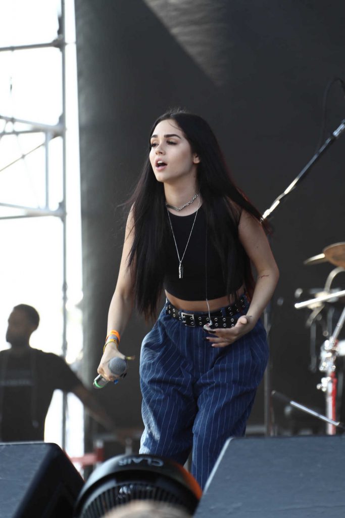 Maggie Lindemann Performes at Billboard Hot 100 Music Festival in New York City 08/20/2017-4