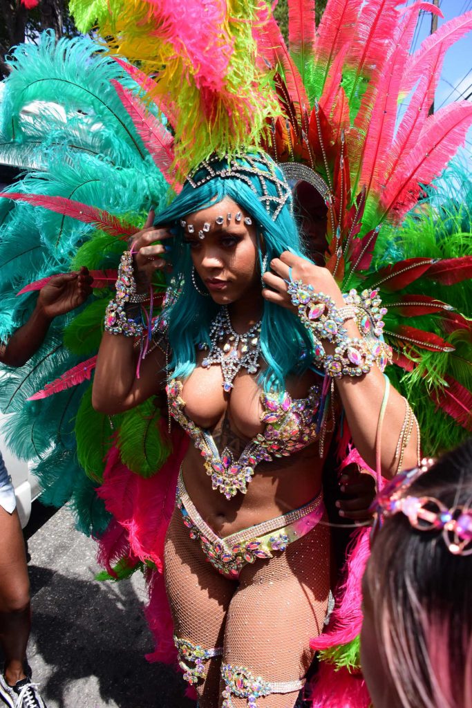 Rihanna at a Carnival in Barbados 08/07/2017-1
