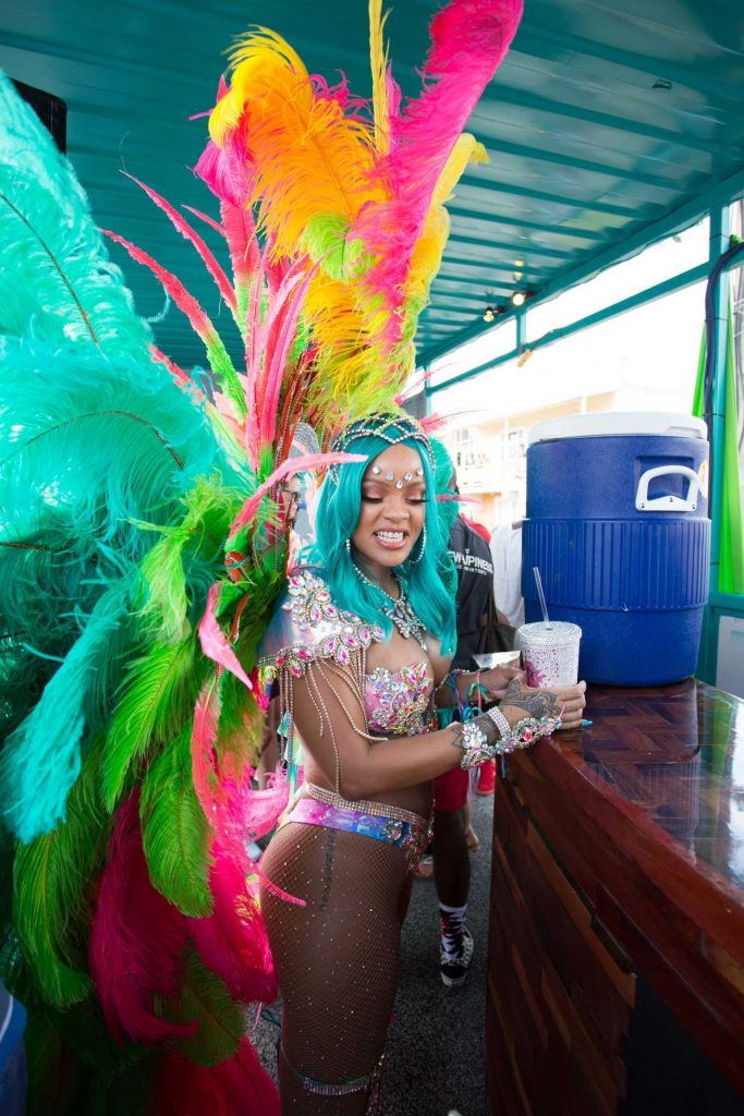 Rihanna at a Carnival in Barbados 08/07/2017-3