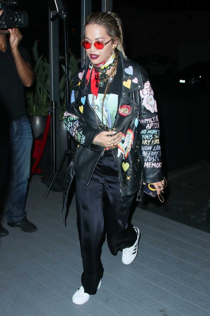 Rita Ora Arrives at the Tings Secret Party Launch in West Hollywood 08/23/2017-1
