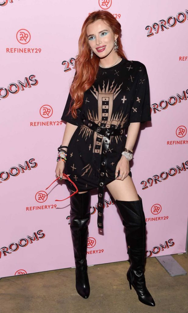 Bella Thorne at the Refinery29 Third Annual 29Rooms: Turn It Into Art Event in Brooklyn 09/07/2017-2