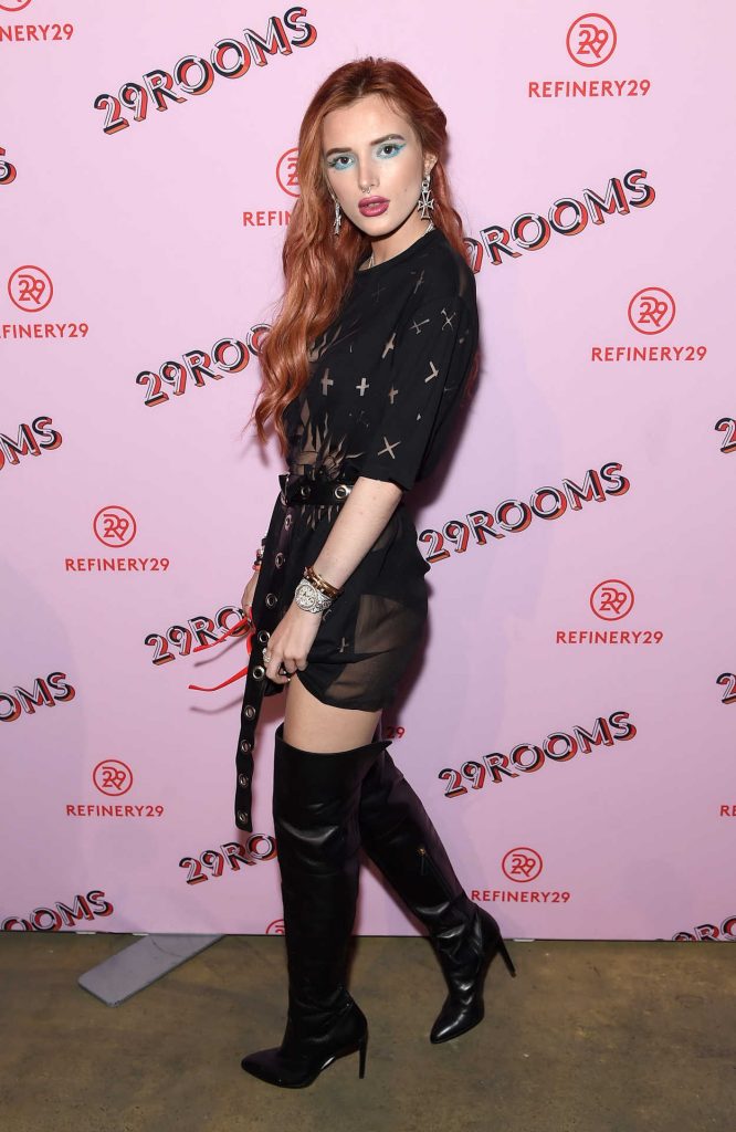 Bella Thorne at the Refinery29 Third Annual 29Rooms: Turn It Into Art Event in Brooklyn 09/07/2017-4
